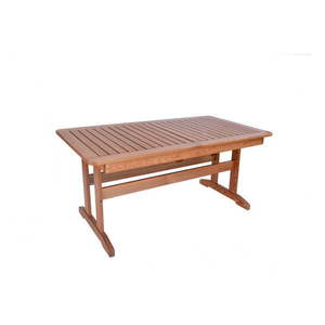 Záhradný jedálenský stôl z borovicového dreva 90x160 cm Luisa – Rojaplast vyobraziť