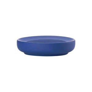 Modrá porcelánová nádobka na mydlo Ume – Zone vyobraziť