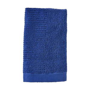 Modrý bavlnený uterák 50x100 cm Indigo – Zone vyobraziť