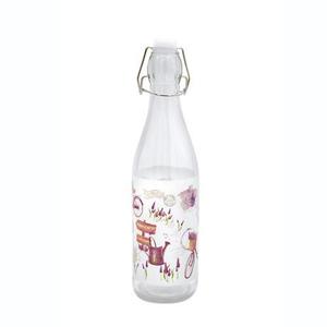 TORO Sklenená fľaša s patentným uzáverom TORO 540l levanduľa vyobraziť