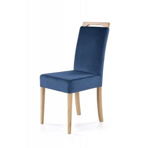 Jedálenská stolička CLARION Halmar Modrá vyobraziť