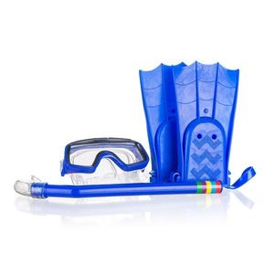 Sportwell Potápačská sada pre deti 3 diely, modrá vyobraziť