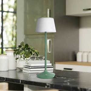 Näve LED stolová lampa Emmi CCT nabíjateľná, zelená vyobraziť