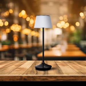 Näve LED stolová lampa Emmi CCT nabíjateľná, čierna vyobraziť