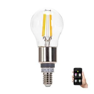B.V. LED Žiarovka FILAMENT G45 E14/4, 5W/230V 2700-6500K - vyobraziť
