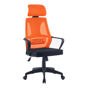 Kancelárske kreslo, čierna/oranžová, TAXIS NEW vyobraziť