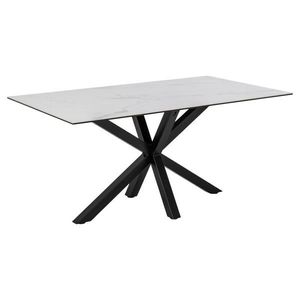 Jedálenský stôl Heaven biely/čierny vyobraziť
