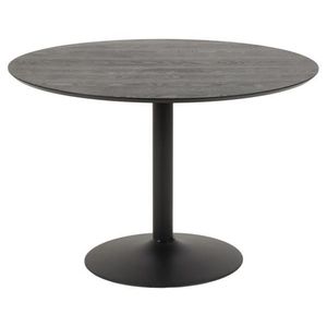 Jedálenský stôl Ibiza 110 cm čierny vyobraziť