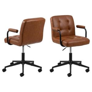 Kancelárská židľa Cosmo brandy brown vyobraziť