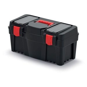Kufr na nářadí CALIN 55 x 26, 7 x 27 cm černo-červený vyobraziť