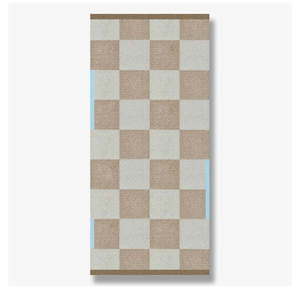 Béžový umývateľný koberec 70x150 cm Square – Mette Ditmer Denmark vyobraziť
