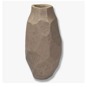 Béžová váza z polyresínu (výška 18 cm) Nuki – Mette Ditmer Denmark vyobraziť