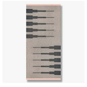 Béžový umývateľný koberec 70x150 cm Marker – Mette Ditmer Denmark vyobraziť