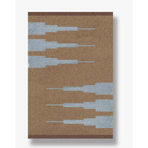 Hnedý umývateľný koberec 55x80 cm Marker – Mette Ditmer Denmark vyobraziť