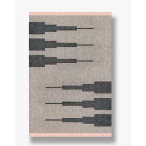 Béžový umývateľný koberec 55x80 cm Marker – Mette Ditmer Denmark vyobraziť