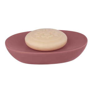 Ružová keramická nádobka na mydlo Olinda – Allstar vyobraziť