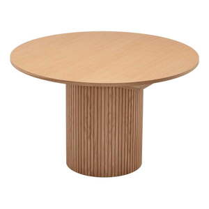 Okrúhly rozkladací jedálenský stôl v dekore duba ø 115 cm Malaga – Bonami Selection vyobraziť