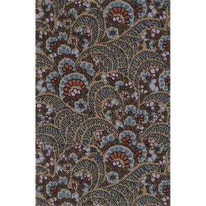 Hnedý vlnený koberec 300x400 cm Paisley – Agnella vyobraziť