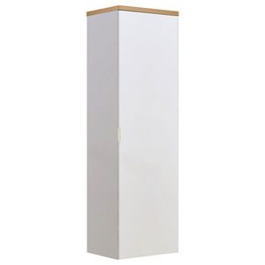 Xora PREDSIEŇOVÁ SKRIŇA, biela, farby duba, 60/190/40 cm vyobraziť