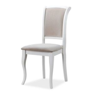 Sconto Jedálenská stolička SIGMN-SC béžová/biela vyobraziť
