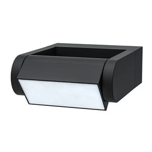 Solight Čierne fasádne LED svietidlo náklopné 7W IP54 WO808 vyobraziť
