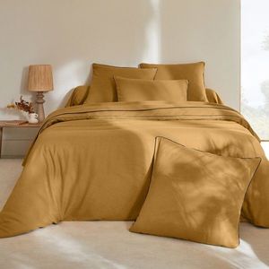 Flanelová posteľná bielizeň s kontrastnou paspulou z kolekcie "Intemporelle" vyobraziť