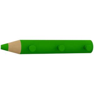 Vešiak V Tvare Ceruzky Š: 37cm, Zelený vyobraziť
