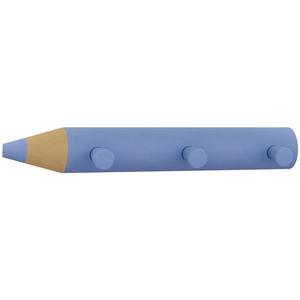 Vešiak V Tvare Ceruzky Š: 37cm, Modrý vyobraziť