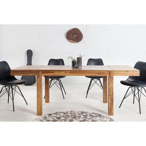 Rozkladací jedálenský stôl LAMIA Dekorhome 120-200x80x75 cm vyobraziť