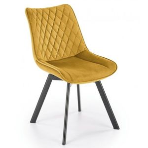 Otočná jedálenská stolička K520 Halmar Horčicová vyobraziť