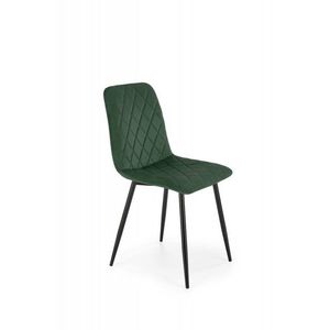 Jedálenská stolička K525 Halmar Tmavo zelená vyobraziť