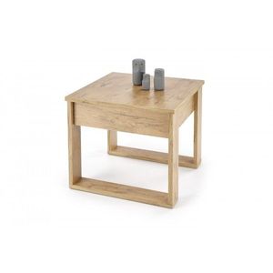 Odkládací stolek NEA SQUARE 60 cm dub wotan vyobraziť