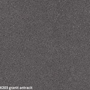 ArtExt Rohová pracovná doska - 38 mm 38 mm: Anthracite Granite K 203 PE vyobraziť
