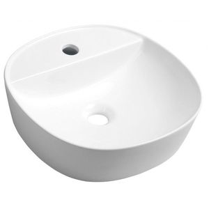 SAPHO - LUGANO keramické umývadlo Ø 40 cm, na dosku, biela AR491 vyobraziť