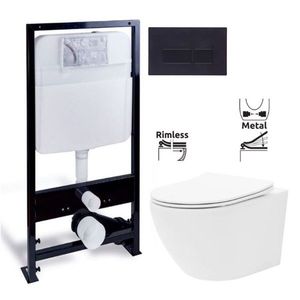 REA - Závesná WC misa Carlo Flat Mini biela REA-C2760 vyobraziť
