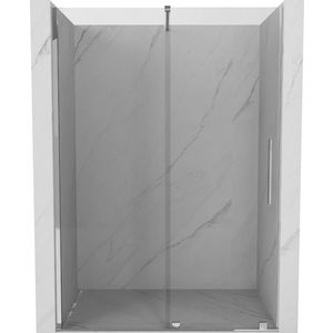 MEXEN/S - Velár posuvné sprchové dvere 140, transparent, chróm 871-140-000-01-01 vyobraziť