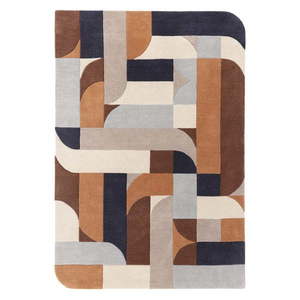 Ručne tkaný vlnený koberec 120x170 cm Matrix – Asiatic Carpets vyobraziť