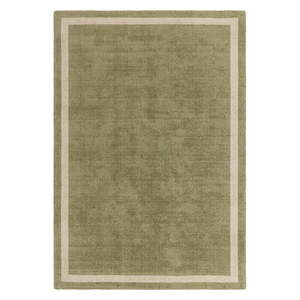 Khaki ručne tkaný vlnený koberec 68x240 cm Albi – Asiatic Carpets vyobraziť