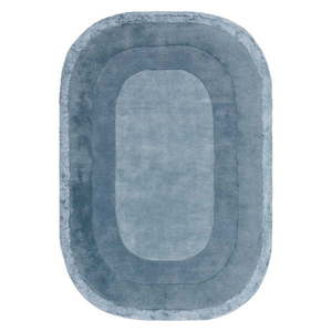 Modrý ručne tkaný koberec s prímesou vlny 200x290 cm Halo – Asiatic Carpets vyobraziť