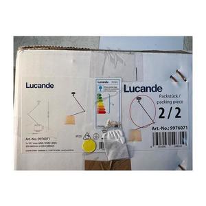 Lucande Lucande - Luster na tyči JOLLA 1xE27/60W/230V vyobraziť