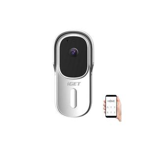 iGET HOME Doorbell DS1 White vyobraziť