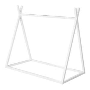 Biela domčeková detská posteľ 70x140 cm Montessori – Roba vyobraziť