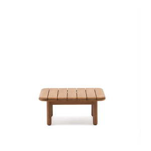 Záhradný odkladací stolík z tíkového dreva 70x70 cm Turqueta – Kave Home vyobraziť