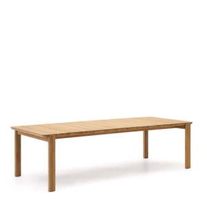 Záhradný jedálenský stôl z dubového dreva 102x220 cm Icaro – Kave Home vyobraziť