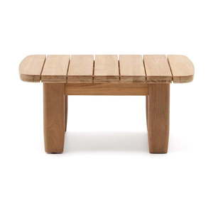 Záhradný odkladací stolík z tíkového dreva 70x70 cm Tirant – Kave Home vyobraziť