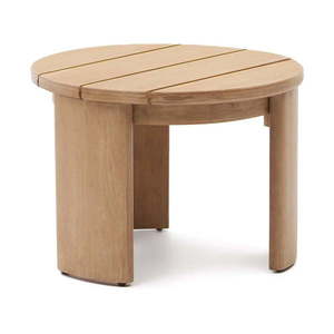 Okrúhly záhradný odkladací stolík z eukalyptového dreva ø 60 cm Xoriguer – Kave Home vyobraziť