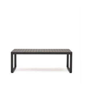 Kovový záhradný jedálenský stôl 100.5x220 cm Galdana – Kave Home vyobraziť