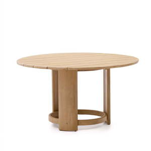 Okrúhly záhradný jedálenský stôl z eukalyptového dreva ø 140 cm Xoriguer – Kave Home vyobraziť