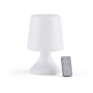 Biela LED stolová lampa na diaľkové ovládanie (výška 25, 5 cm) Midnat – Villa Collection vyobraziť
