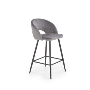 Barová stolička Ivy6 sivá vyobraziť